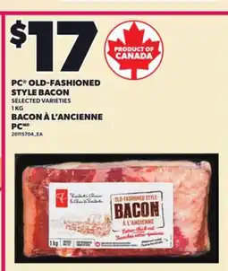 Independent City Market PC OLD-FASHIONED STYLE BACON, 1 KG offer