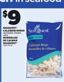 Independent City Market SEAQUEST CALAMARI RINGS, 340 G offer