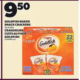 Independent City Market GOLDFISH BAKED SNACK CRACKERS, 22 X 28 G offer