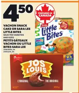 Independent City Market VACHON SNACK CAKE OR SARA LEE LITTLE BITES offer