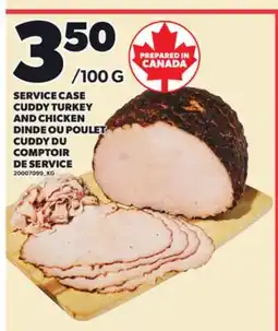 Independent City Market SERVICE CASE CUDDY TURKEY AND CHICKEN offer