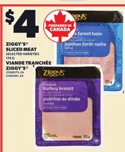 Independent City Market ZIGGY'S SLICED MEAT,175 G offer