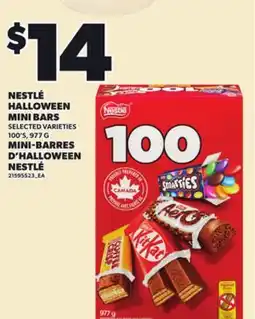Independent City Market NESTLÉ HALLOWEEN MINI BARS, 100'S, 977 G offer