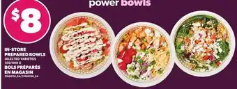 Independent City Market IN-STORE PREPARED BOWLS, 350/400 G offer