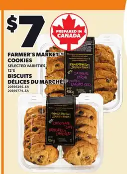 Independent City Market FARMER'S MARKET COOKIES, 12'S offer