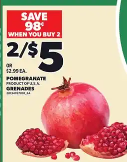 Independent City Market POMEGRANATE offer