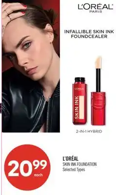 Shoppers Drug Mart L'ORÉAL SKIN INK FOUNDATION offer