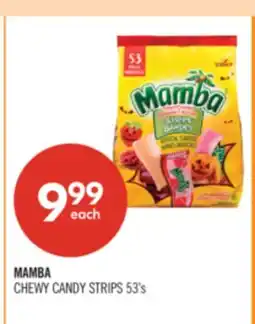 Shoppers Drug Mart MAMBA CHEWY CANDY STRIPS offer