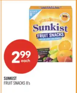 Shoppers Drug Mart SUNKIST FRUIT SNACKS offer