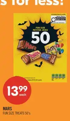 Shoppers Drug Mart MARS FUN SIZE TREATS offer