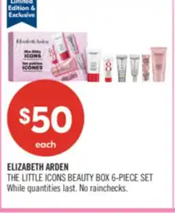 Shoppers Drug Mart ELIZABETH ARDEN THE LITTLE ICONS BEAUTY BOX 6-PIECE SET offer