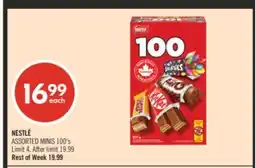 Shoppers Drug Mart NESTLÉ ASSORTED MINIS offer