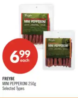 Shoppers Drug Mart FREYBE MINI PEPPERONI offer