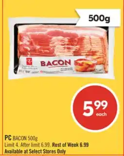 Shoppers Drug Mart PC BACON offer