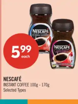 Shoppers Drug Mart NESCAFÉ INSTANT COFFEE offer