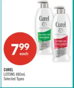 Shoppers Drug Mart CUREL LOTONS offer