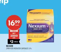 Shoppers Drug Mart NEXIUM 24HR ACID REDUCER CAPSULES offer