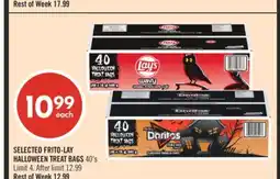 Shoppers Drug Mart SELECTED FRITO-LAY HALLOWEEN TREAT BAGS offer