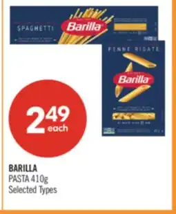 Shoppers Drug Mart BARILLA PASTA offer
