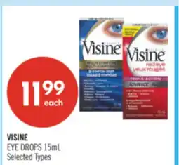 Shoppers Drug Mart VISINE EYE DROPS offer