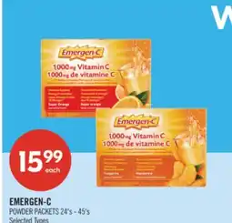 Shoppers Drug Mart EMERGEN-C POWDER PACKETS offer