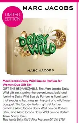 Shoppers Drug Mart Marc Jacobs Daisy Wild 2-Piece Fragrance Gift Set offer