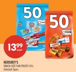 Shoppers Drug Mart HERSHEY'S SNACK SIZE FUN TREATS offer