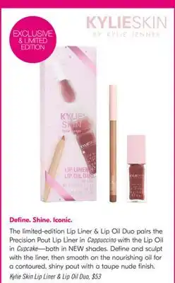 Shoppers Drug Mart Kylie Skin Lip Liner & Lip Oil Duo offer