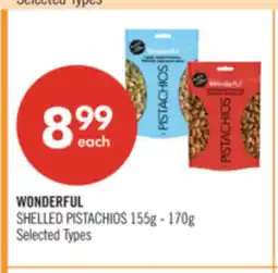 Shoppers Drug Mart WONDERFUL SHELLED PISTACHIOS offer