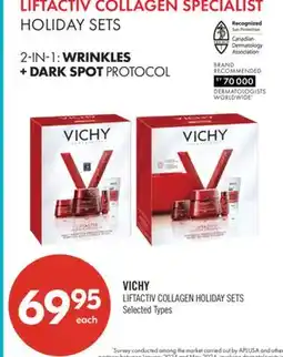 Shoppers Drug Mart VICHY LIFTACTIV COLLAGEN HOLIDAY SETS offer