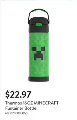 Walmart Thermos 16OZ MINECRAFT Funtainer Bottle offer