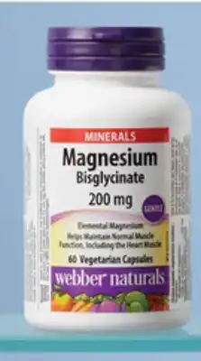 Walmart Webber Naturals vitamin K2+D3 or magnesium offer