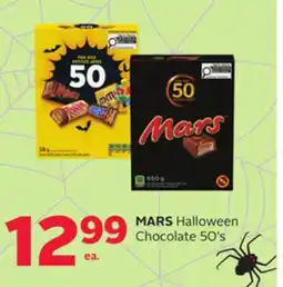 Rexall MARS Halloween Chocolate offer