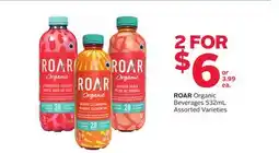 Rexall ROAR Organic Beverages offer