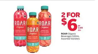 Rexall ROAR Organic Beverages offer