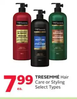 Rexall TRESEMMÉ Hair Care or Styling offer