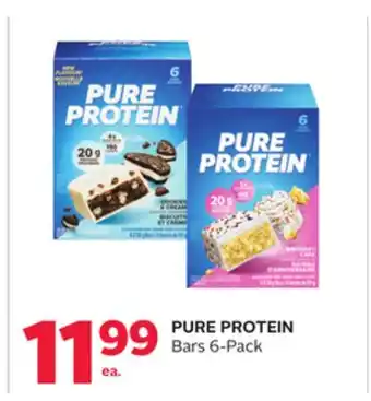 Rexall PURE PROTEIN Bars 6-Pack offer