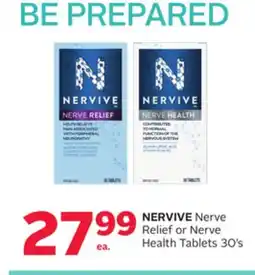 Rexall NERVIVE Nerve Relief or Nerve Health Tablets offer