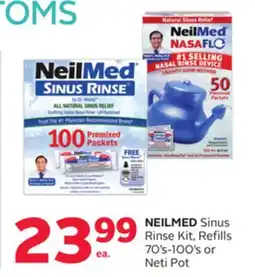 Rexall NEILMED Sinus Rinse Kit, Refills 70' s-100' s or Neti Pot offer