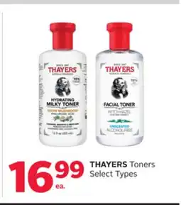 Rexall THAYERS Toners offer