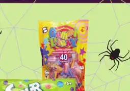 Rexall Sour Bombs Sour Chewy Candy 100 pcs, Gummi Fiesta Bag 40 pcs, Candy Bracelets Bag 40 pcs offer