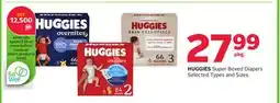 Rexall HUGGIES Super Boxed Diapers offer
