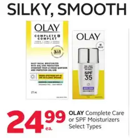 Rexall OLAY Complete Care or SPF Moisturizers offer