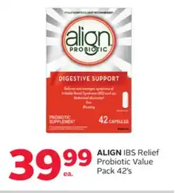 Rexall ALIGN IBS Relief Probiotic Value Pack offer