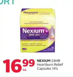 Rexall NEXIUM 24HR Heartburn Relief Capsules offer