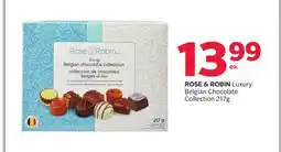Rexall ROSE & ROBIN Luxury Belgian Chocolate Collection offer