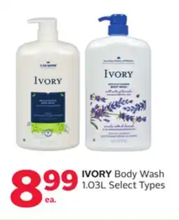 Rexall IVORY Body Wash offer