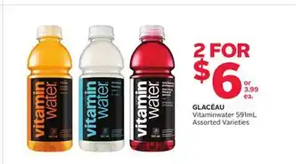 Rexall GLACÉAU Vitaminwater offer