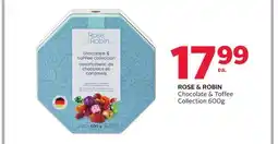 Rexall ROSE & ROBIN Chocolate & Toffee Collection offer