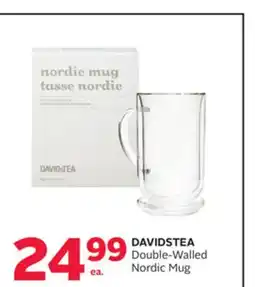 Rexall DAVIDSTEA Double-Walled Nordic Mug offer